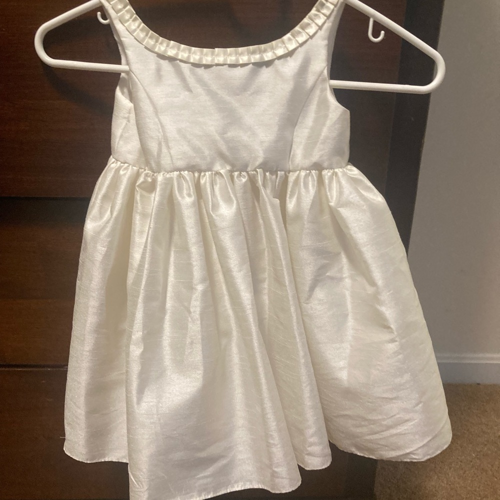 David's Bridal Ivory Kids Dress